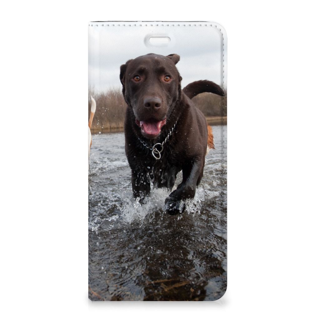 Huawei P10 Plus Hoesje maken Honden Labrador