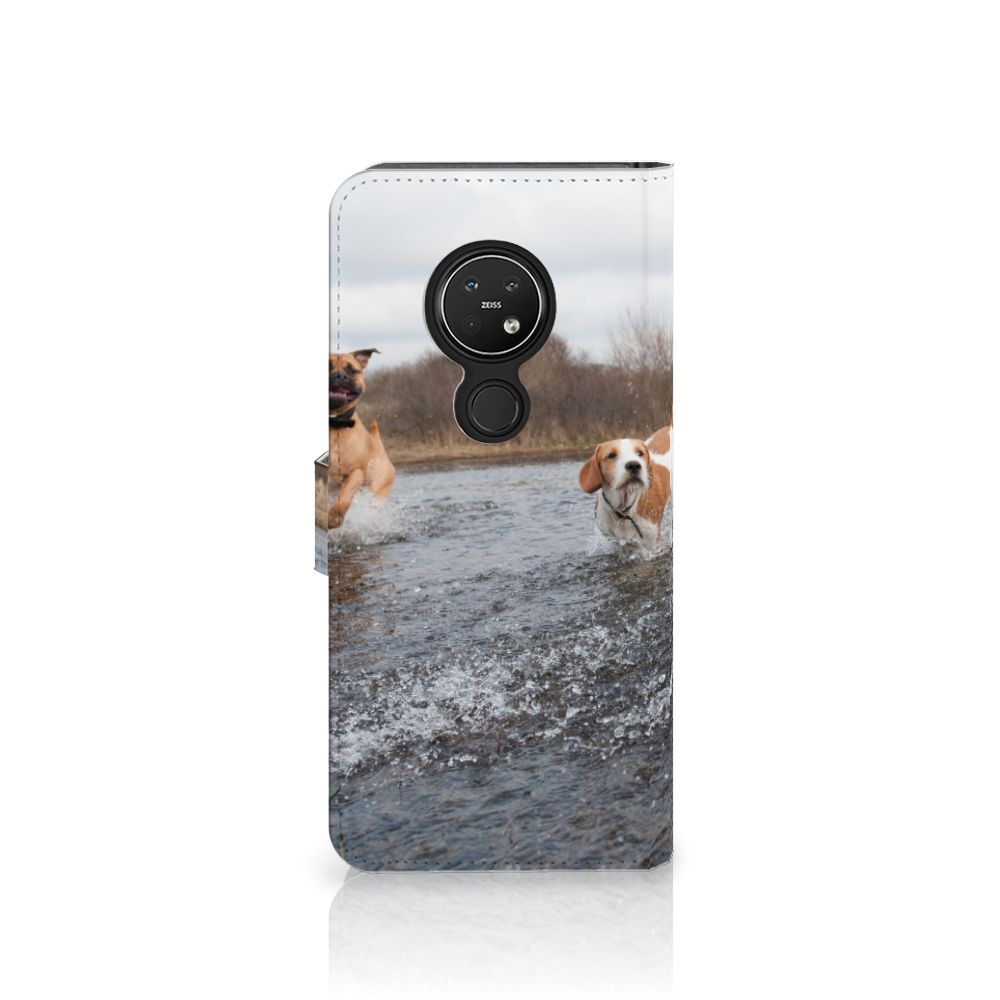 Nokia 7.2 | Nokia 6.2 Telefoonhoesje met Pasjes Honden Labrador