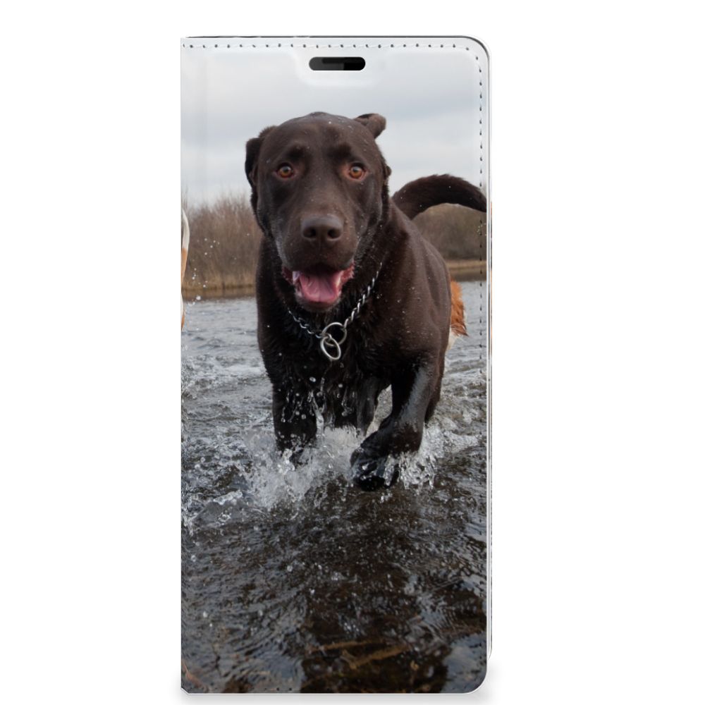 Sony Xperia 10 Plus Hoesje maken Honden Labrador