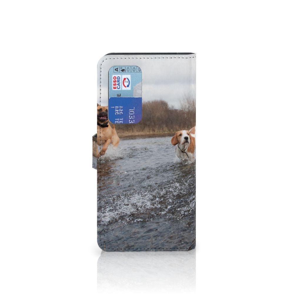 Huawei P40 Pro Telefoonhoesje met Pasjes Honden Labrador