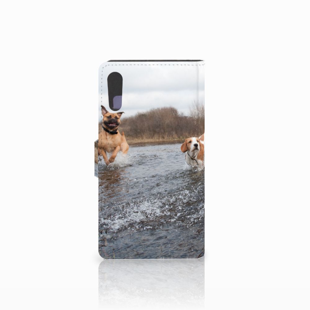 Sony Xperia XZ | Sony Xperia XZs Telefoonhoesje met Pasjes Honden Labrador