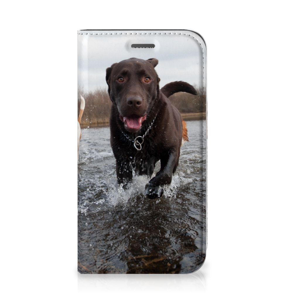 Samsung Galaxy Xcover 4s Hoesje maken Honden Labrador