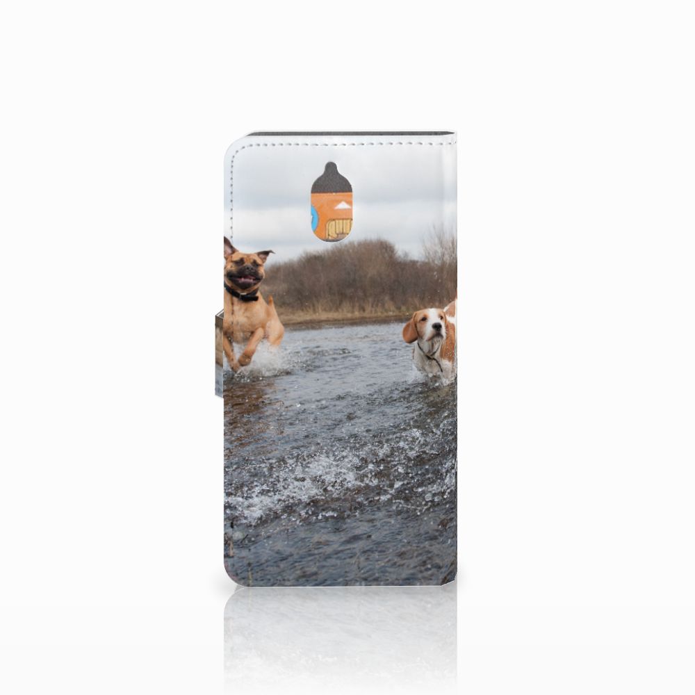 Nokia 3.1 (2018) Telefoonhoesje met Pasjes Honden Labrador