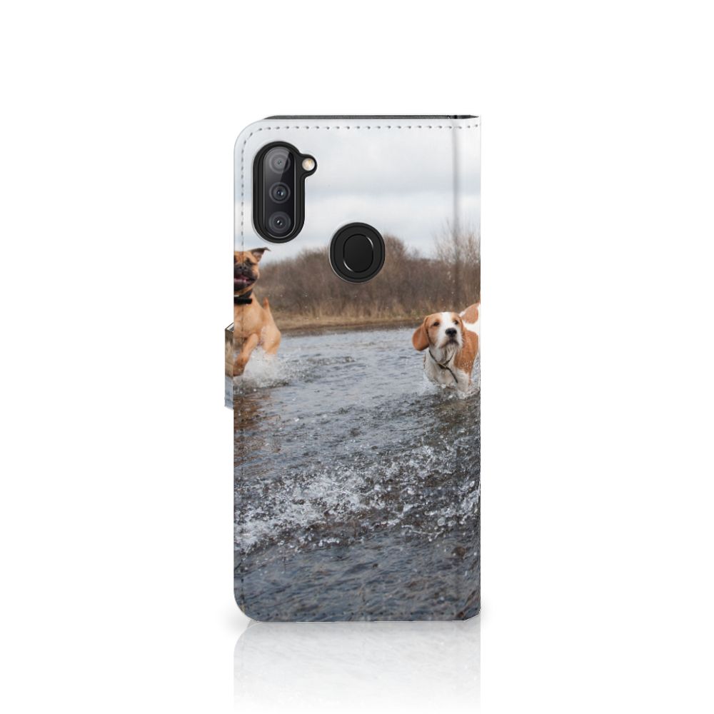 Samsung Galaxy M11 | A11 Telefoonhoesje met Pasjes Honden Labrador