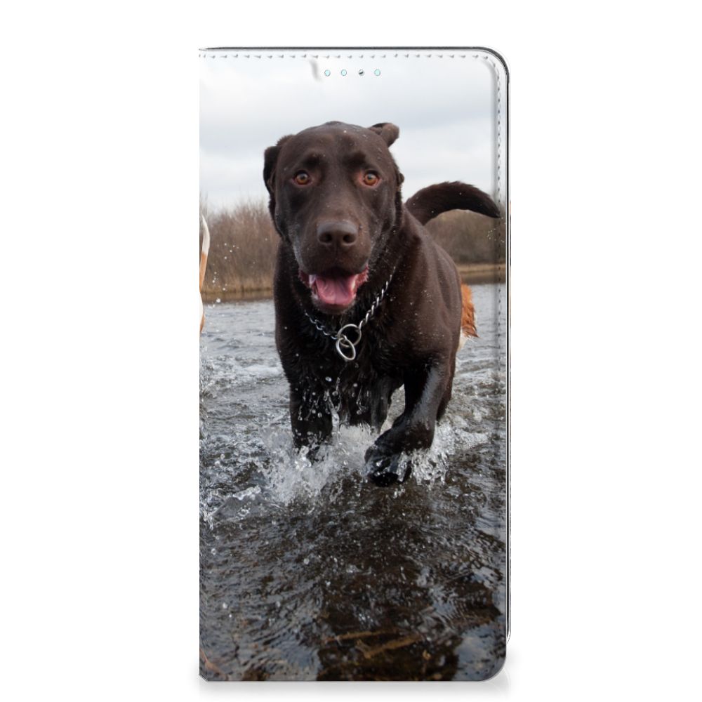Samsung Galaxy A71 Hoesje maken Honden Labrador