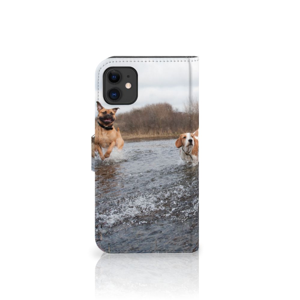 Apple iPhone 11 Telefoonhoesje met Pasjes Honden Labrador