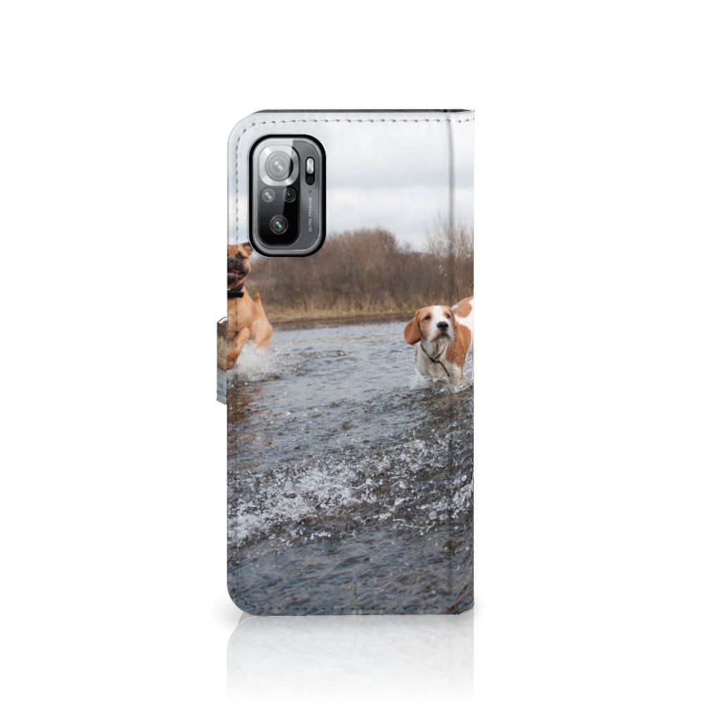 Xiaomi Redmi Note 10/10T 5G | Poco M3 Pro Telefoonhoesje met Pasjes Honden Labrador