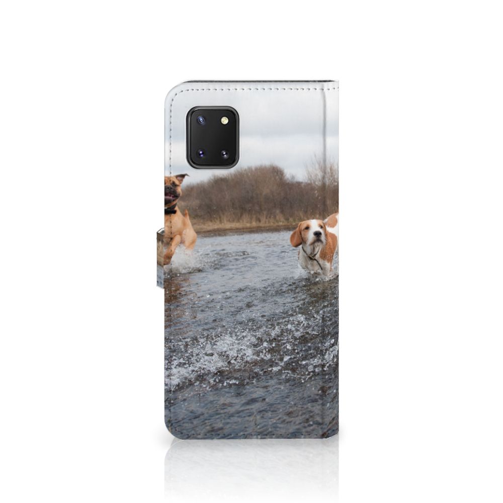 Samsung Note 10 Lite Telefoonhoesje met Pasjes Honden Labrador
