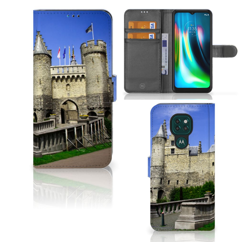 Motorola Moto G9 Play | E7 Plus Flip Cover Kasteel