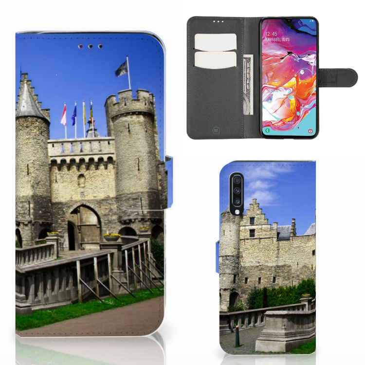 Samsung Galaxy A70 Flip Cover Kasteel