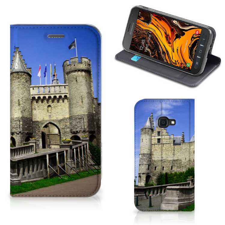 Samsung Galaxy Xcover 4s Book Cover Kasteel