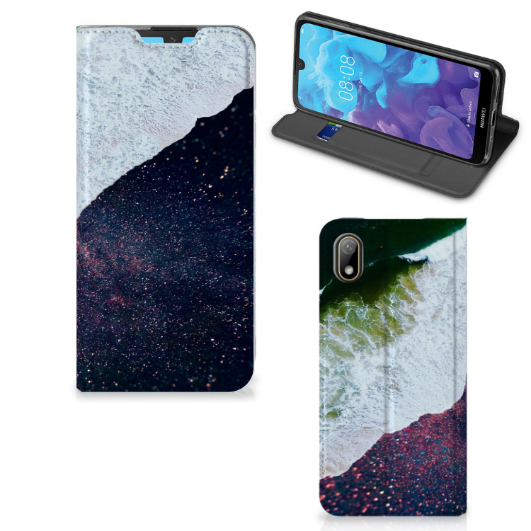 Huawei Y5 (2019) Stand Case Sea in Space