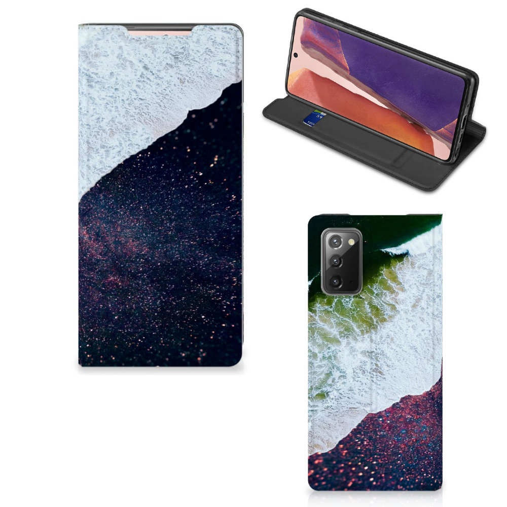 Samsung Galaxy Note20 Stand Case Sea in Space