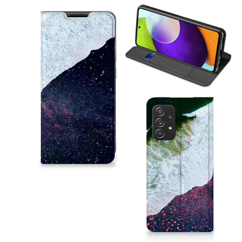 Samsung Galaxy A52 Stand Case Sea in Space