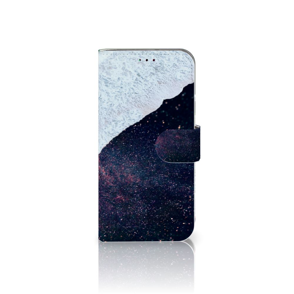 Samsung Galaxy A40 Book Case Sea in Space