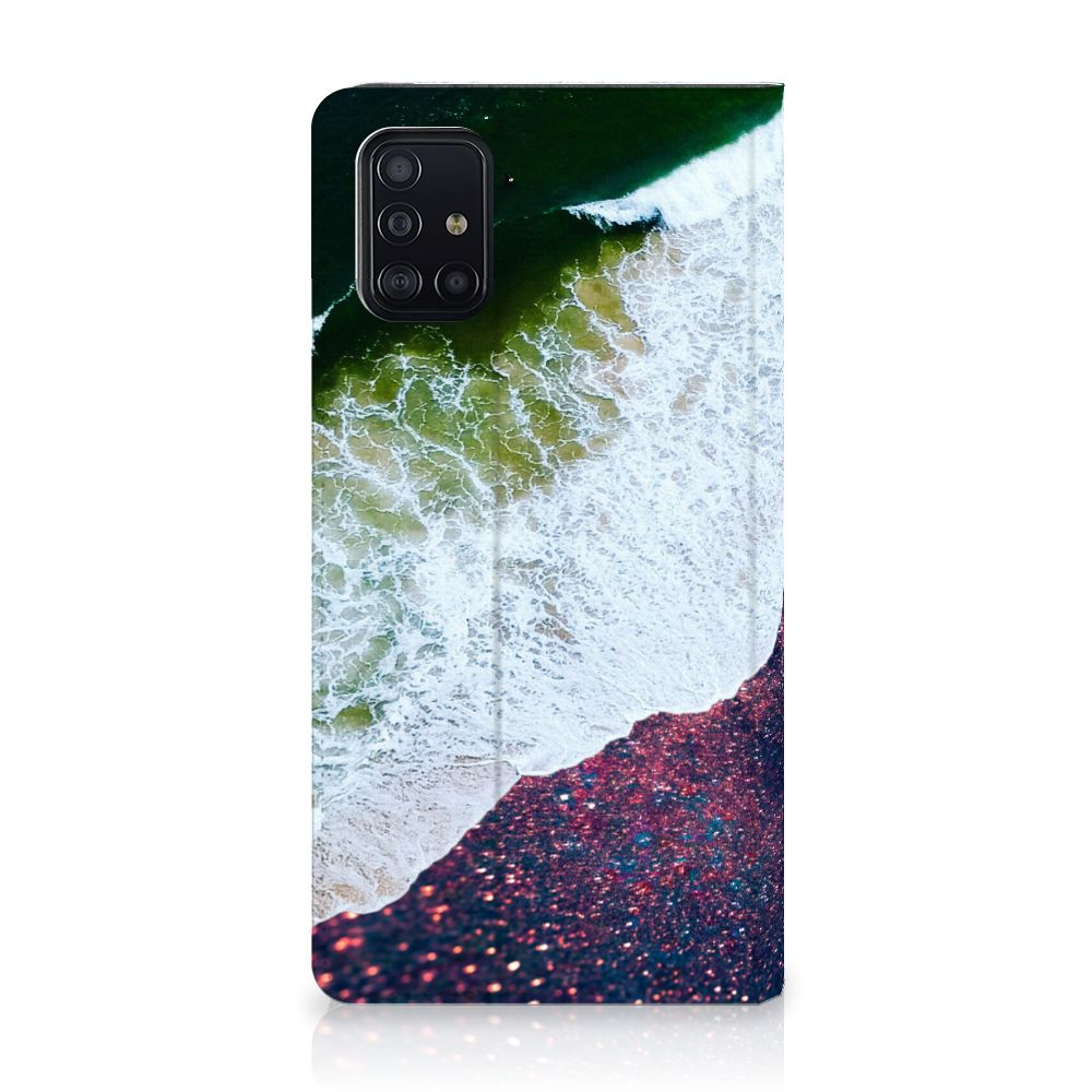 Samsung Galaxy A51 Stand Case Sea in Space