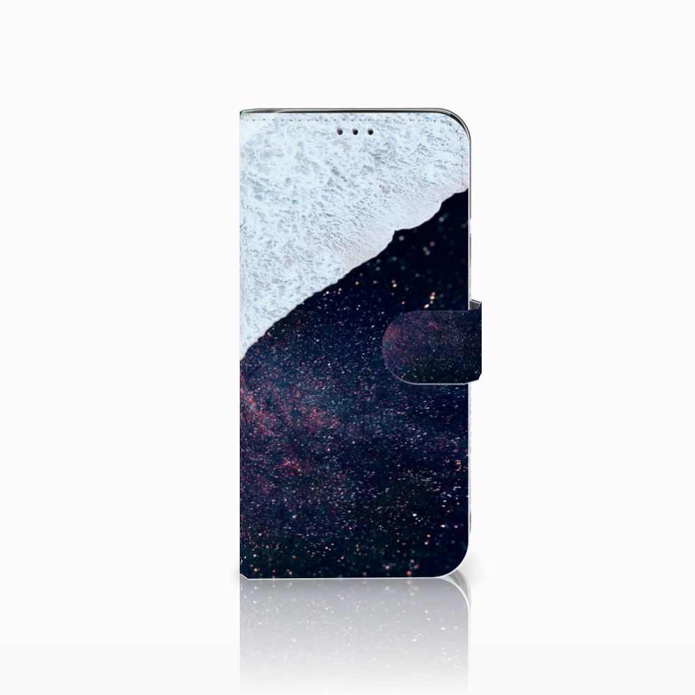 Samsung Galaxy A70 Book Case Sea in Space