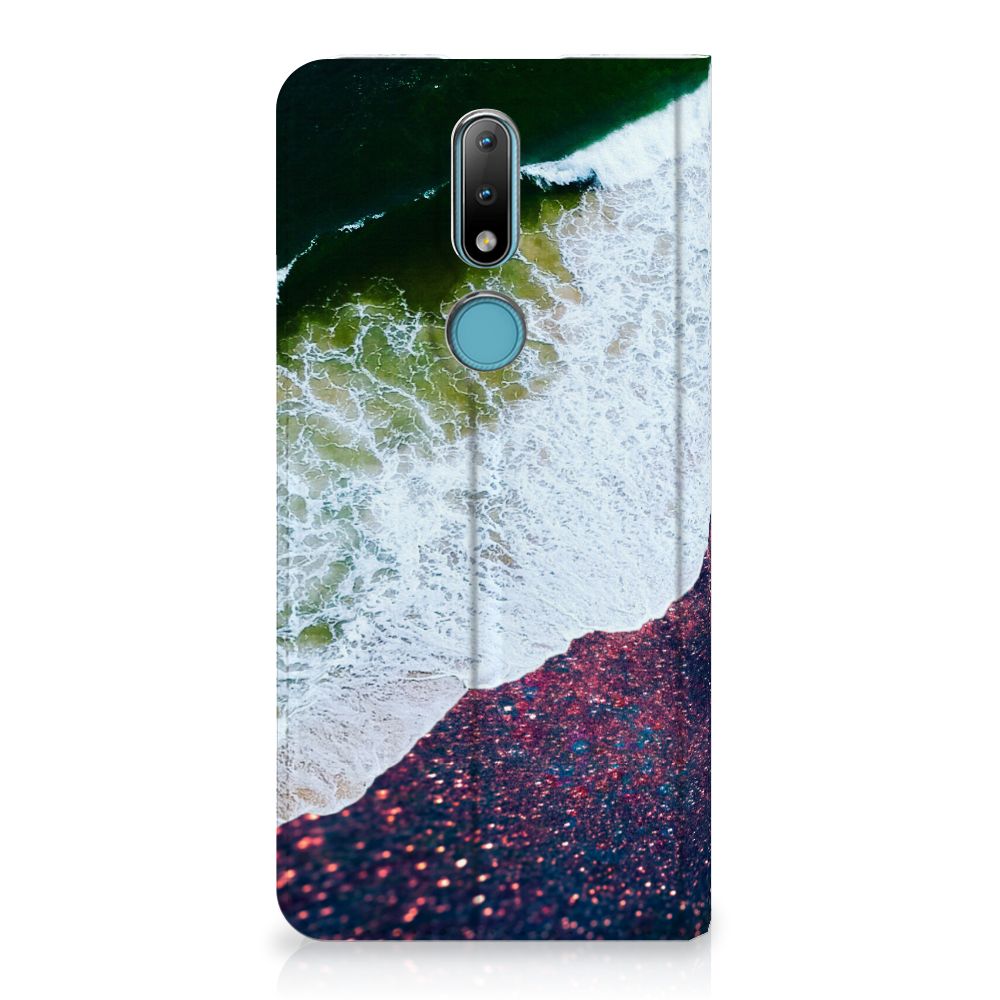 Nokia 2.4 Stand Case Sea in Space