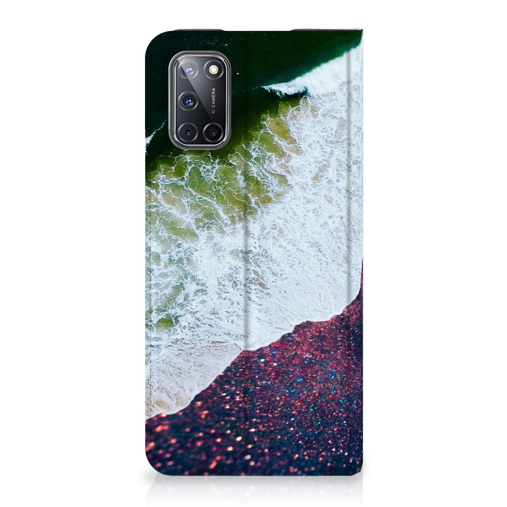 OPPO A52 | A72 Stand Case Sea in Space