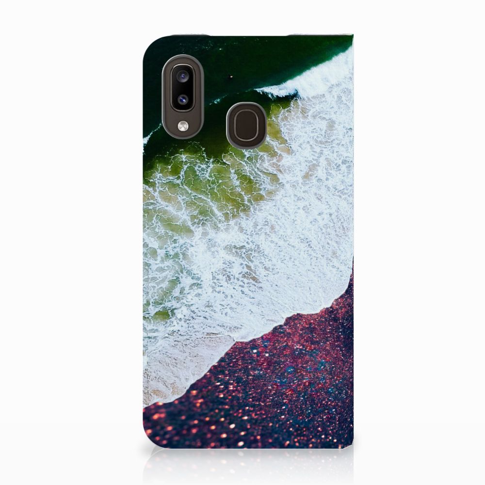 Samsung Galaxy A30 Stand Case Sea in Space