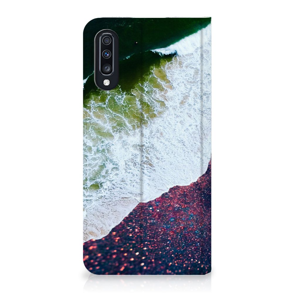 Samsung Galaxy A70 Stand Case Sea in Space