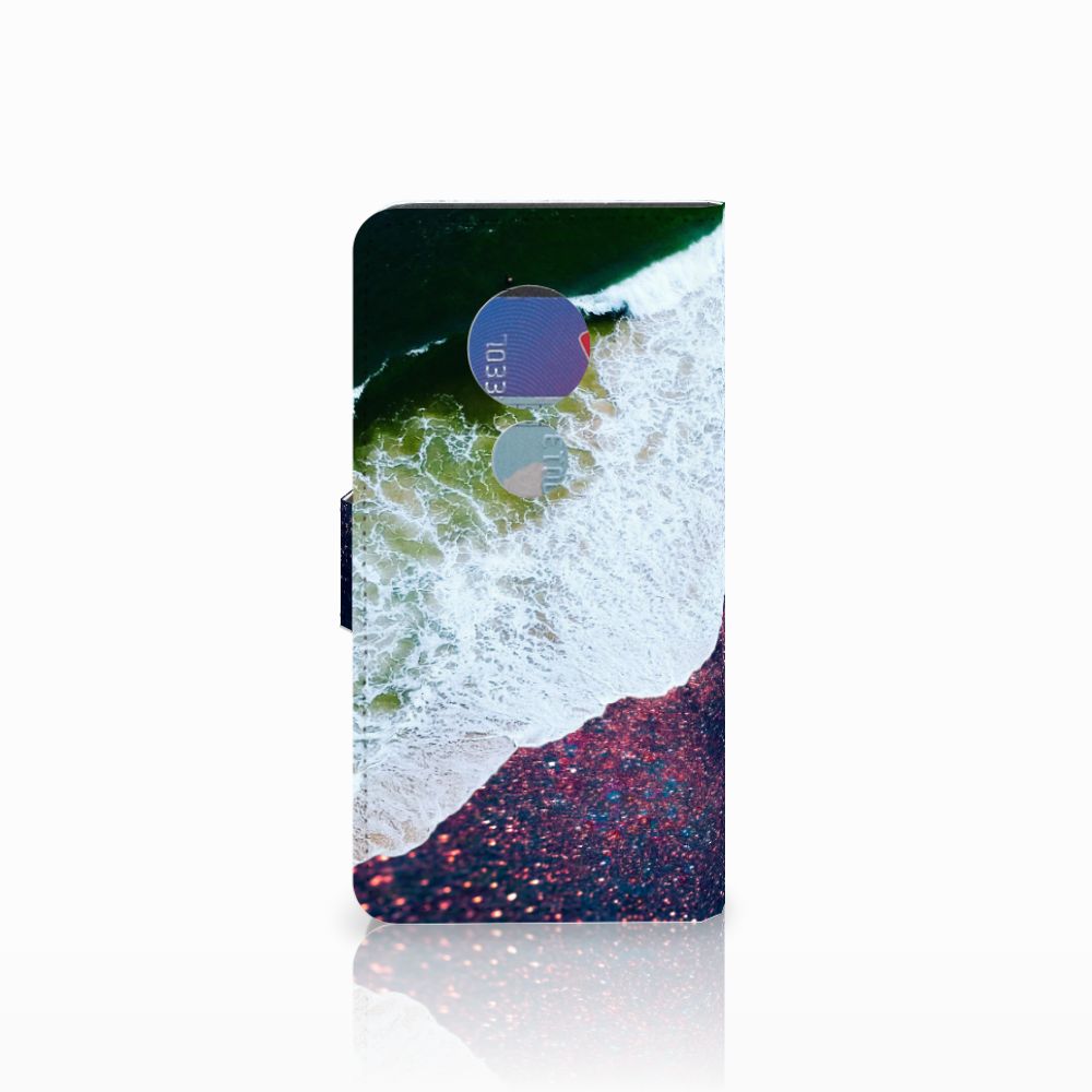 Motorola Moto G7 Play Book Case Sea in Space