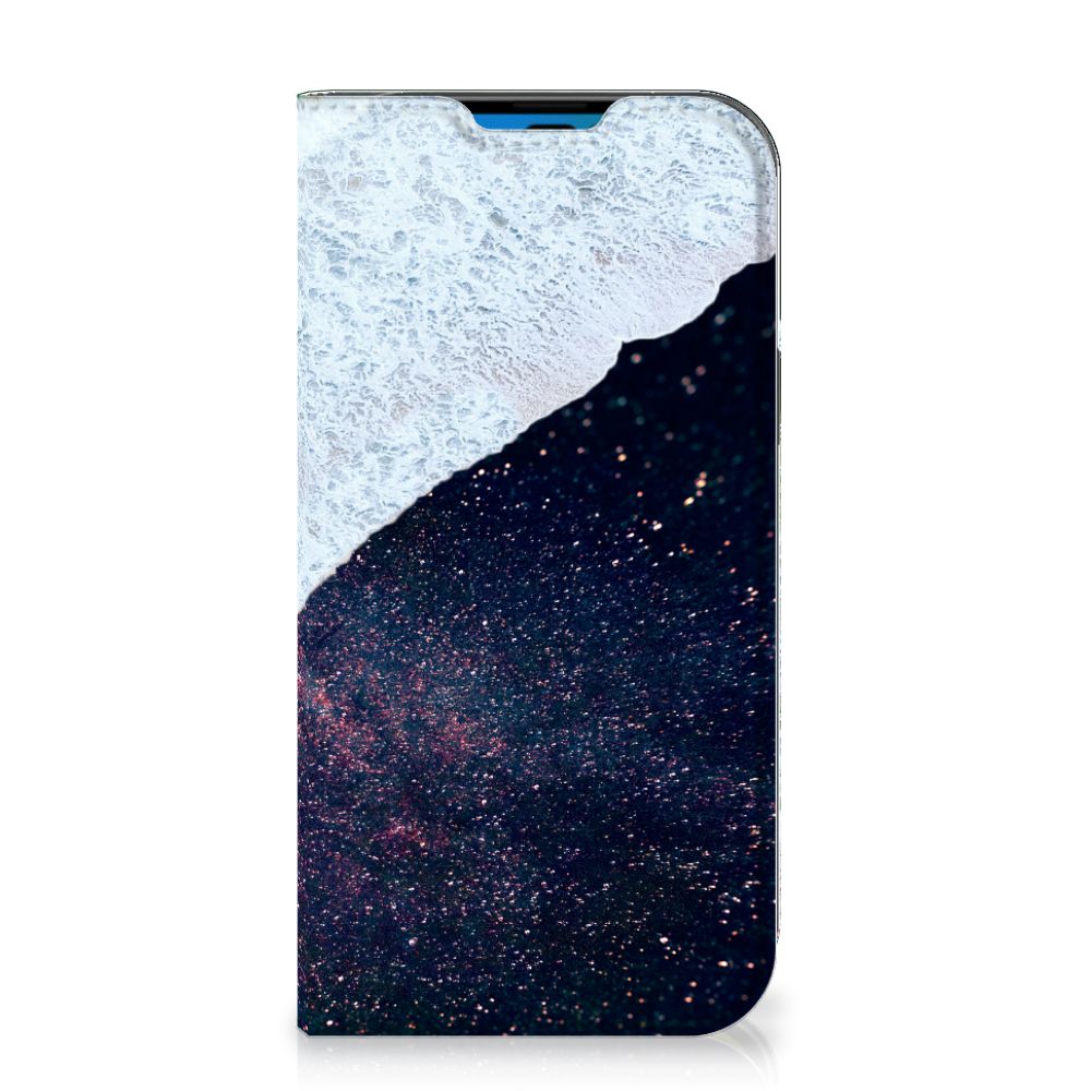 iPhone 14 Pro Stand Case Sea in Space