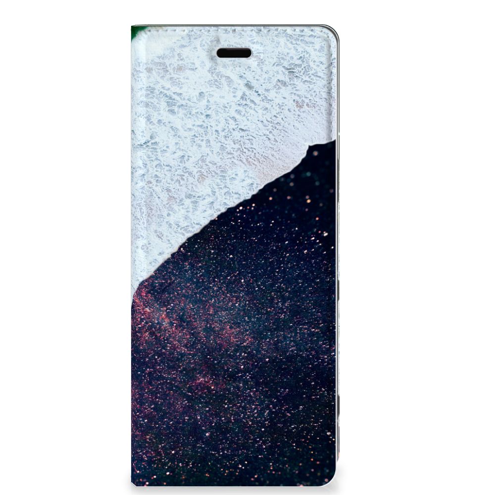Sony Xperia 5 Stand Case Sea in Space