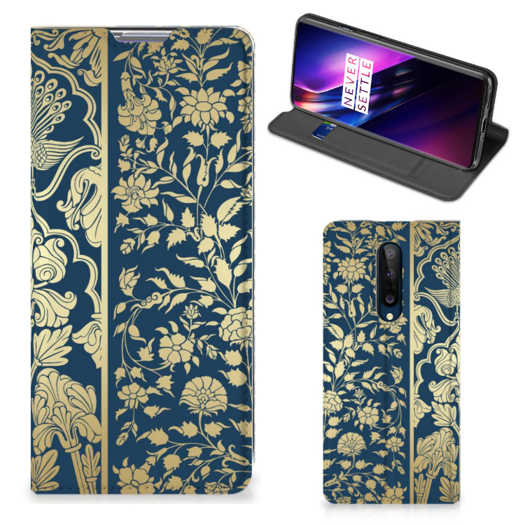 OnePlus 8 Smart Cover Beige Flowers