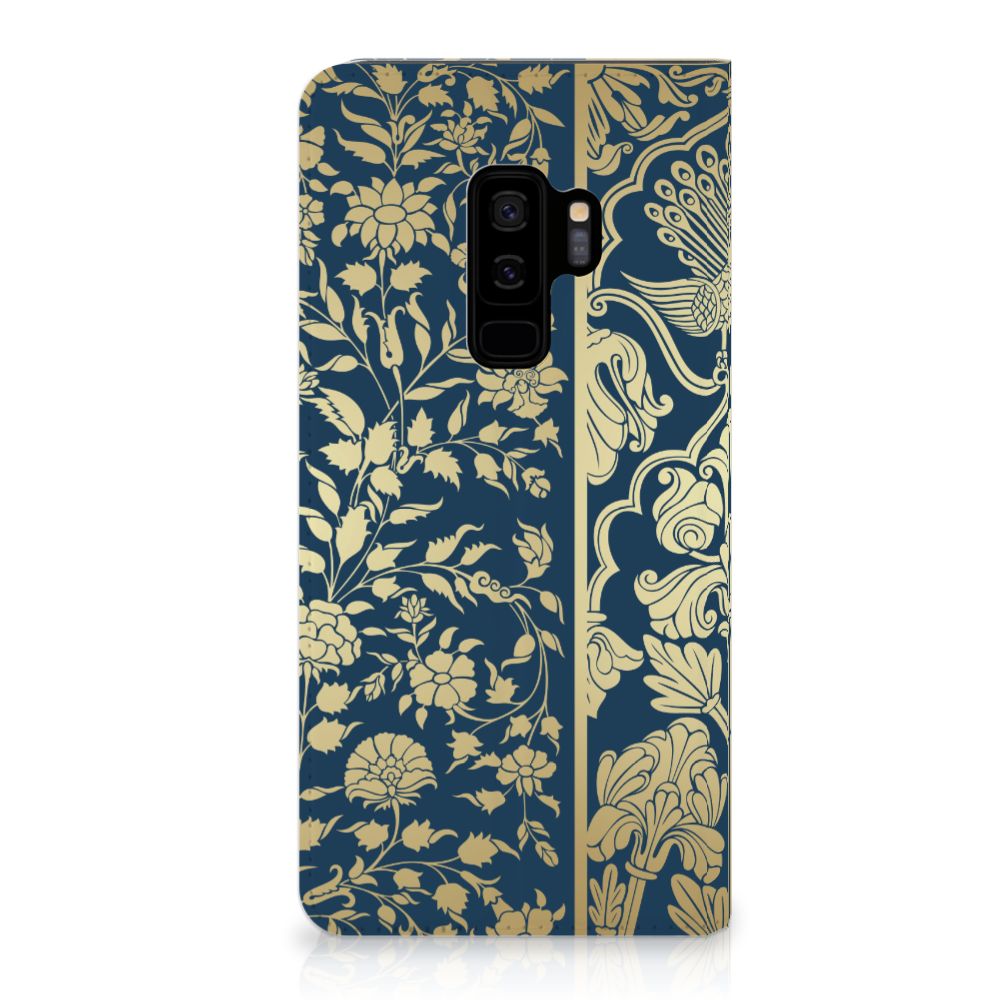 Samsung Galaxy S9 Plus Smart Cover Beige Flowers