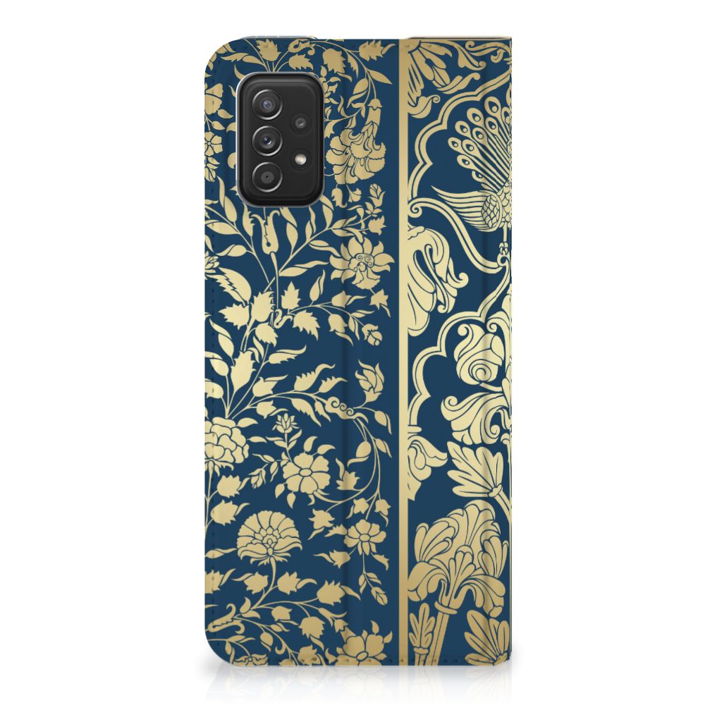 Samsung Galaxy A03s Smart Cover Beige Flowers