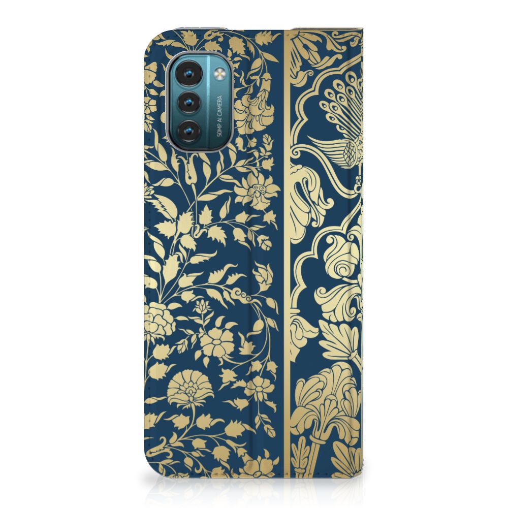 Nokia G11 | G21 Smart Cover Beige Flowers