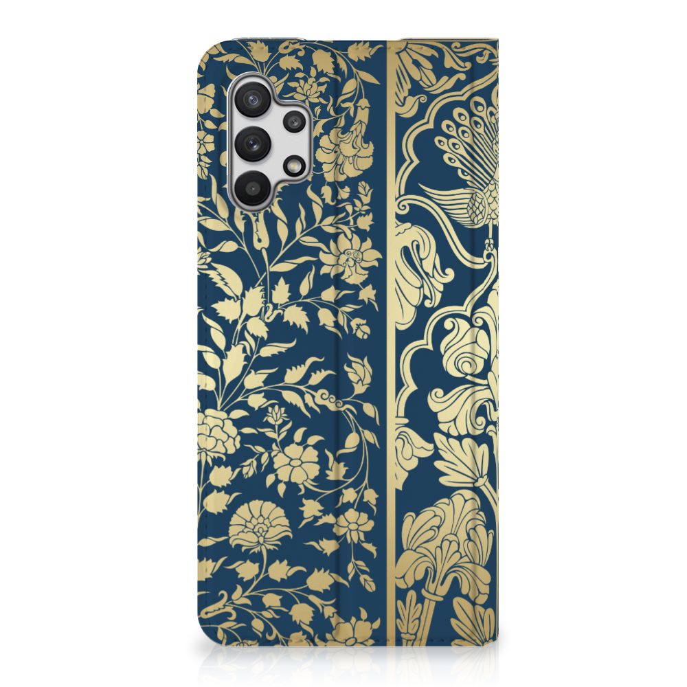 Samsung Galaxy A32 5G Smart Cover Beige Flowers