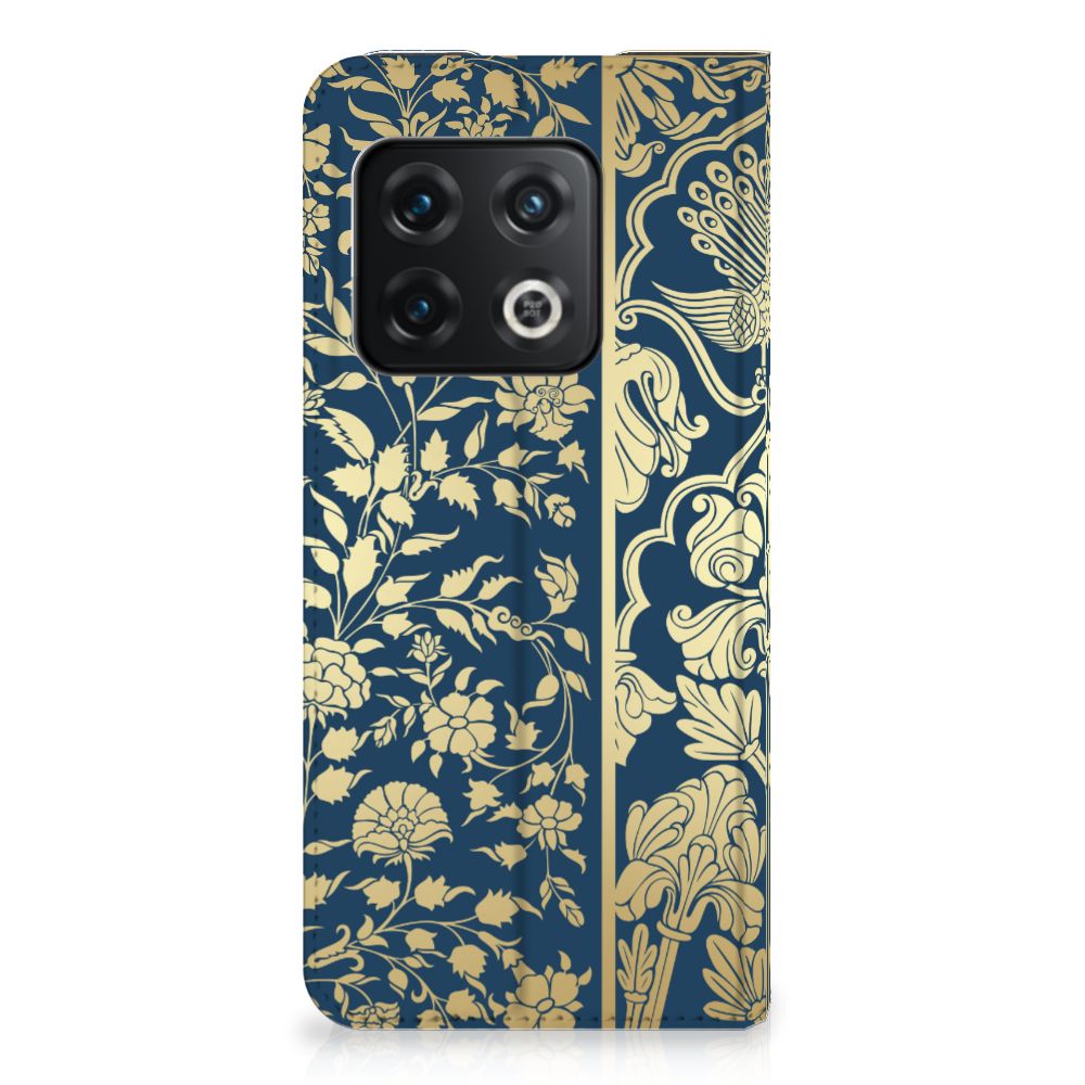 OnePlus 10 Pro Smart Cover Beige Flowers