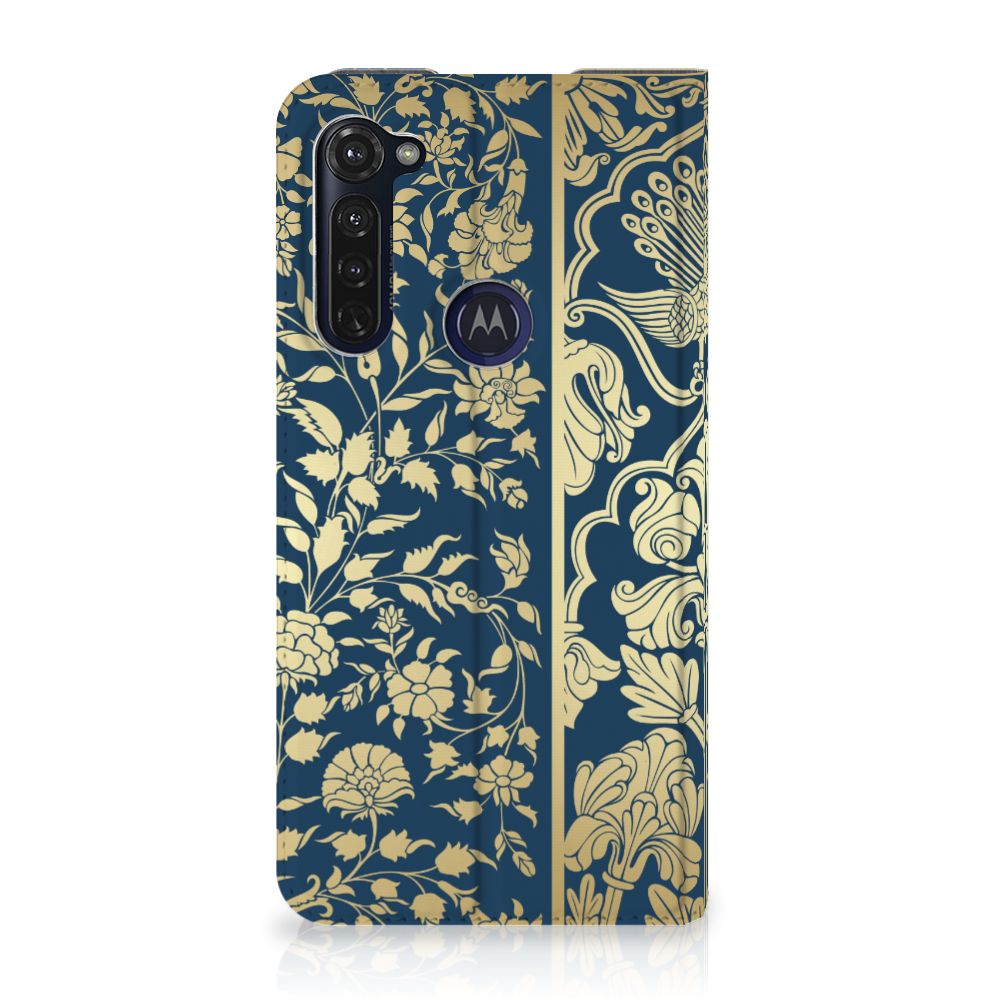 Motorola Moto G Pro Smart Cover Beige Flowers