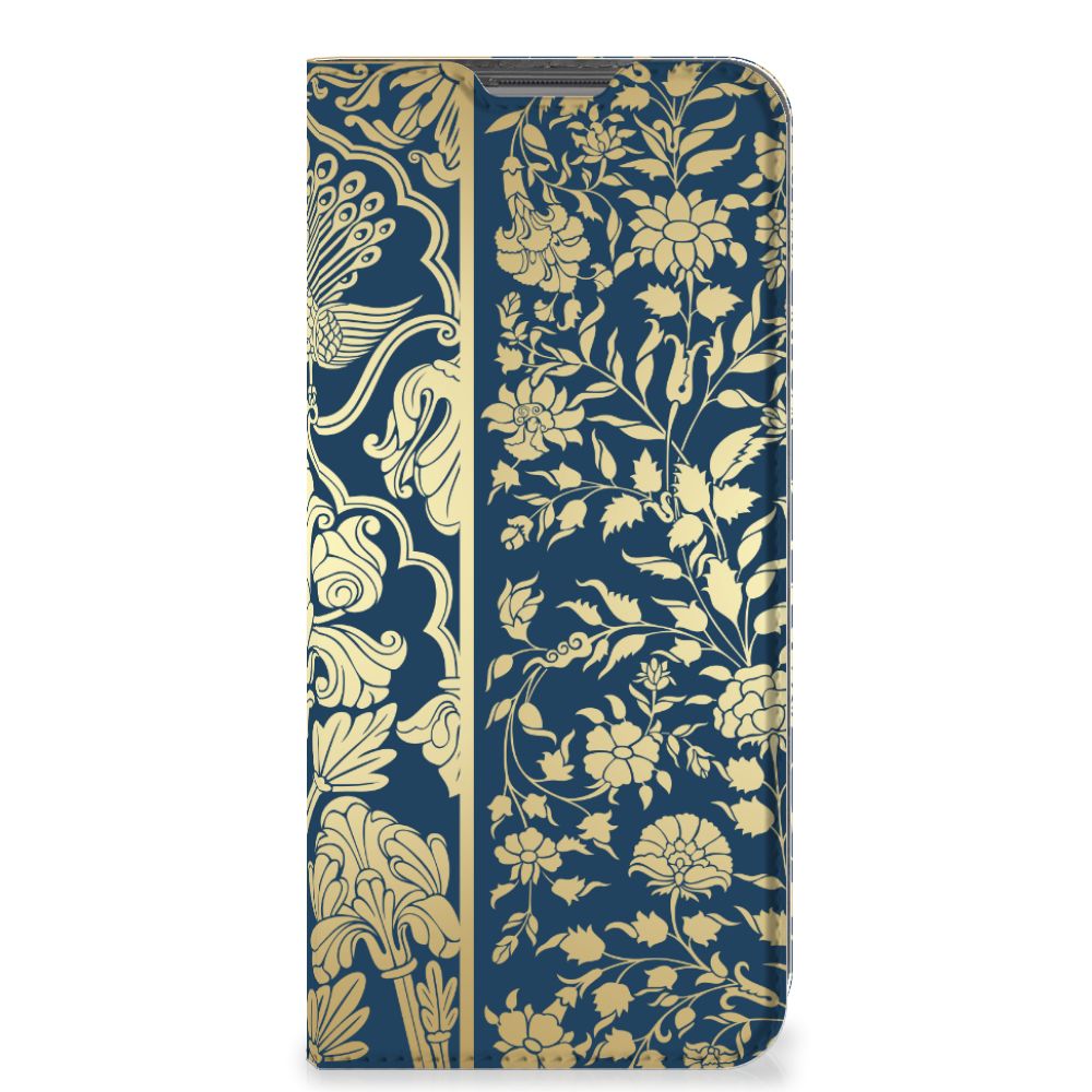 OPPO A96 | A76 Smart Cover Beige Flowers