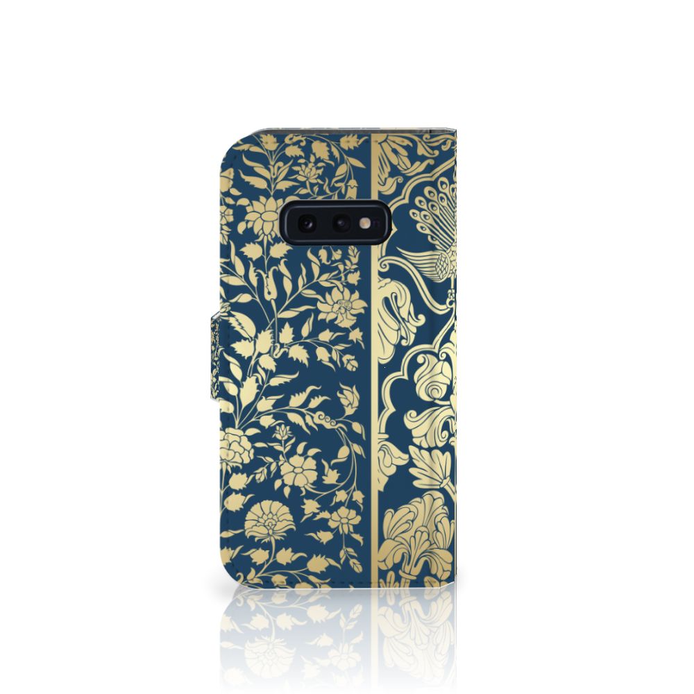 Samsung Galaxy S10e Hoesje Beige Flowers
