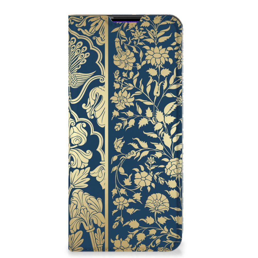 Samsung Galaxy A03s Smart Cover Beige Flowers