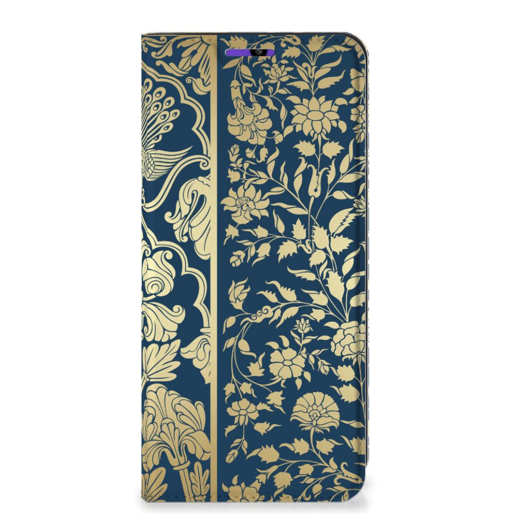 Samsung Galaxy A22 4G | M22 Smart Cover Beige Flowers