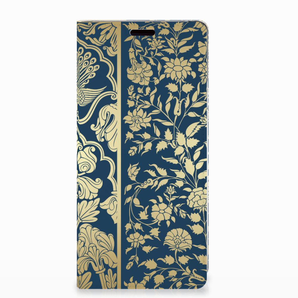 Samsung Galaxy Note 9 Uniek Standcase Hoesje Golden Flowers