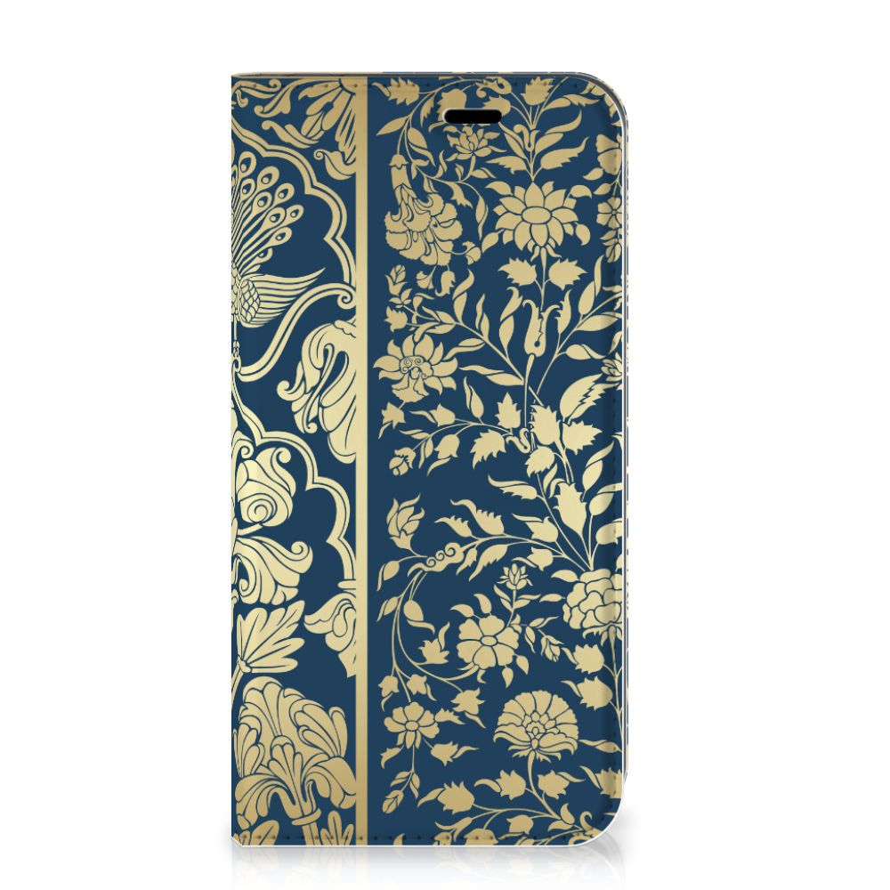 LG G8s Thinq Smart Cover Beige Flowers