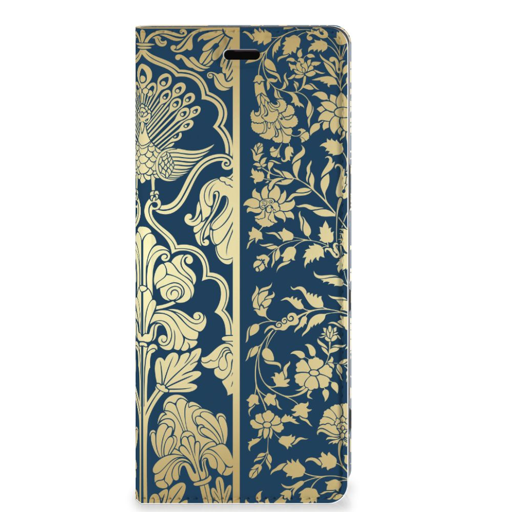Sony Xperia 5 Smart Cover Beige Flowers