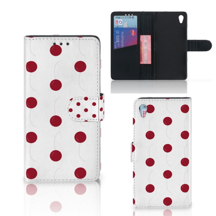 Sony Xperia Z3 Book Cover Cherries