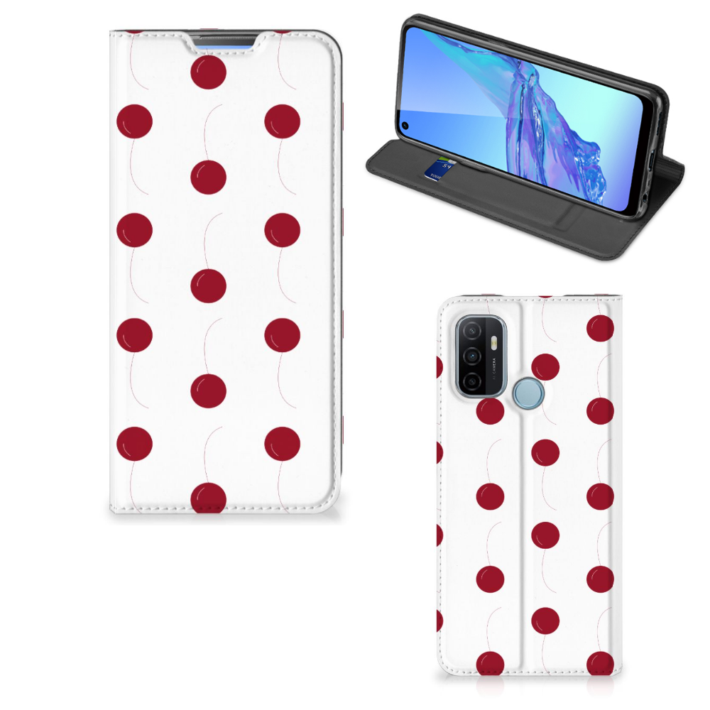 OPPO A53 | A53s Flip Style Cover Cherries