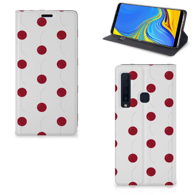 Samsung Galaxy A9 (2018) Flip Style Cover Cherries