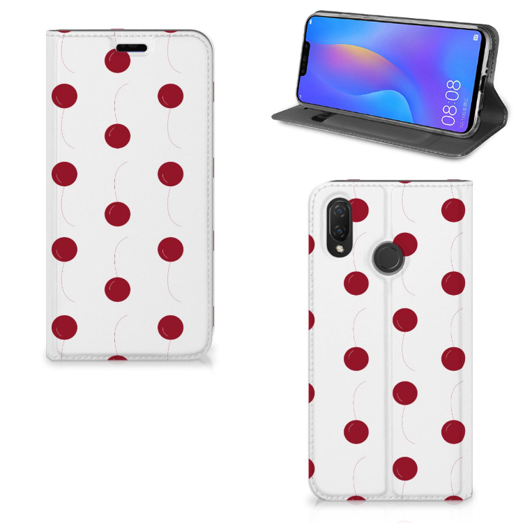 Huawei P Smart Plus Flip Style Cover Cherries