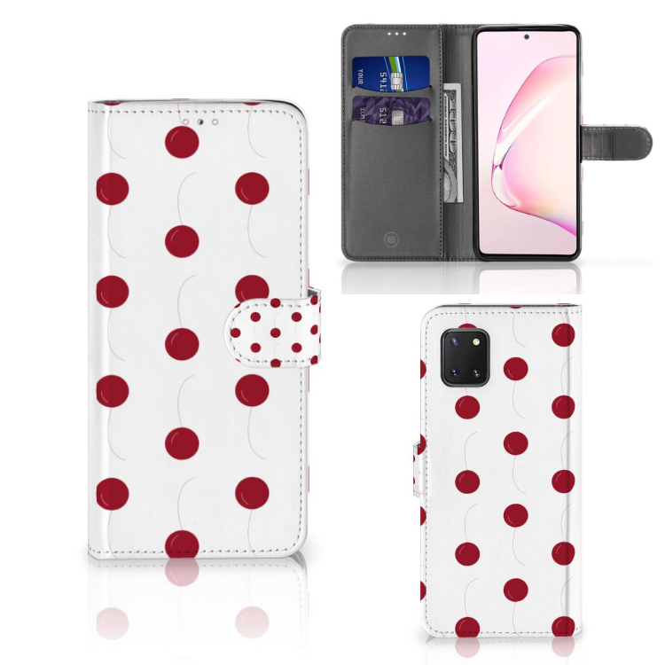 Samsung Note 10 Lite Book Cover Cherries