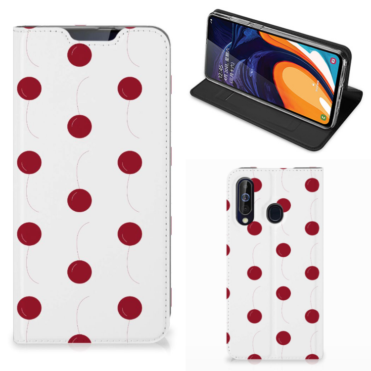 Samsung Galaxy A60 Flip Style Cover Cherries