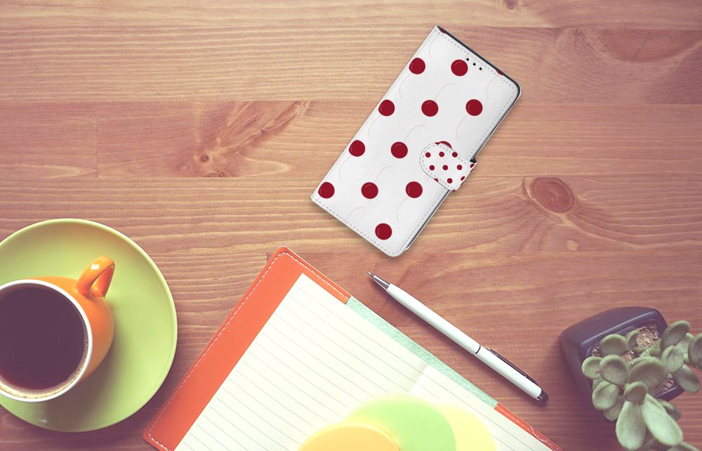 Xiaomi Mi Note 10 Lite Book Cover Cherries