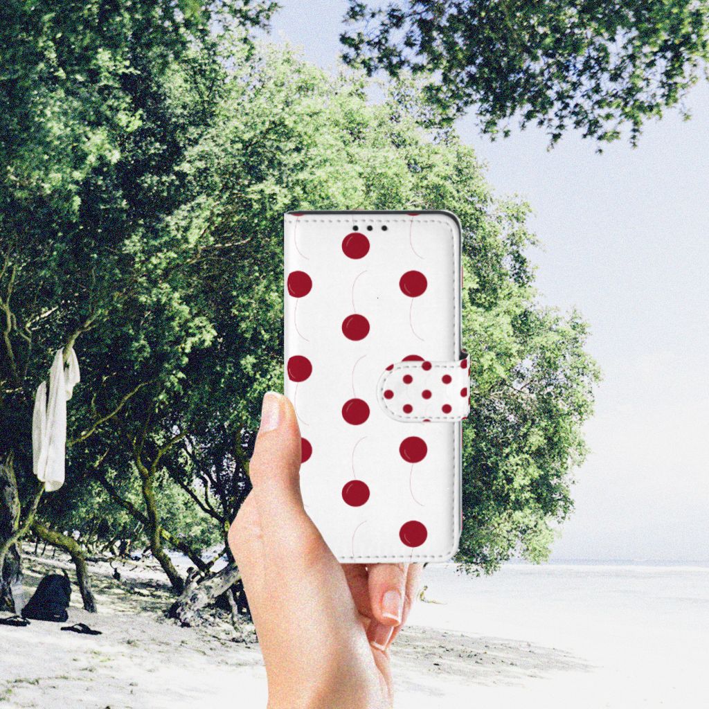 Xiaomi Redmi 7A Book Cover Cherries